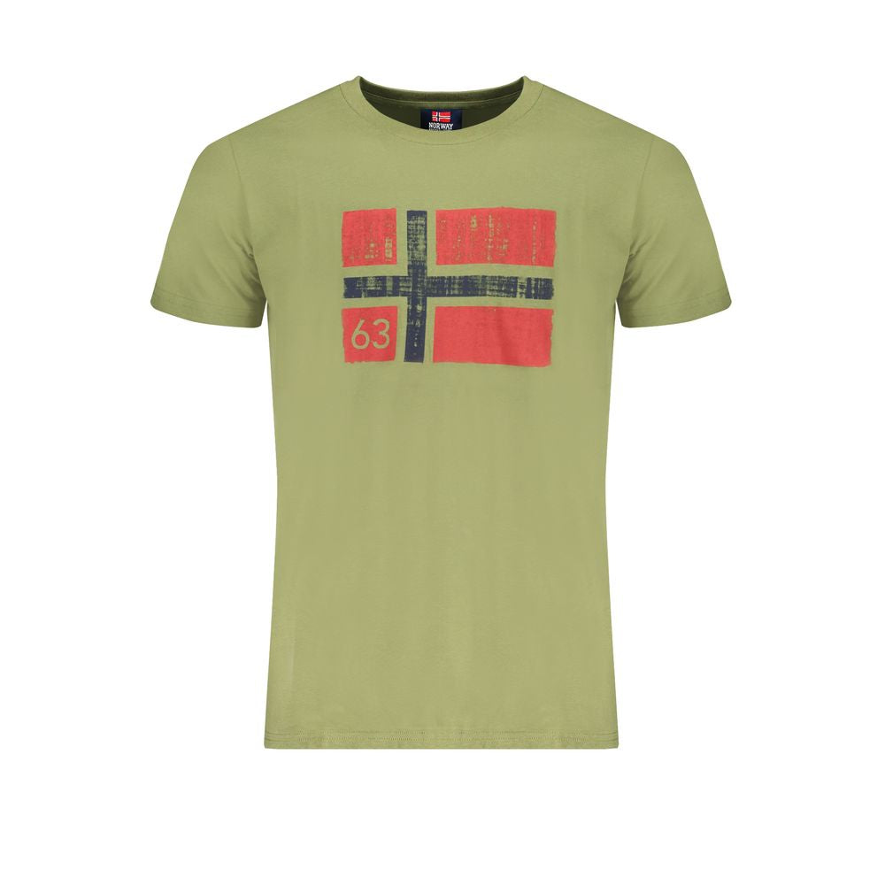 Norway 1963 Green Cotton T-Shirt -   -  Norway 1963.