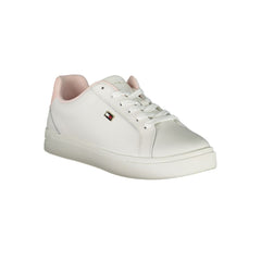 Tommy Hilfiger White Polyester Sneaker -   -  Tommy Hilfiger.