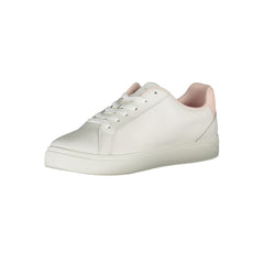 Tommy Hilfiger White Polyester Sneaker -   -  Tommy Hilfiger.