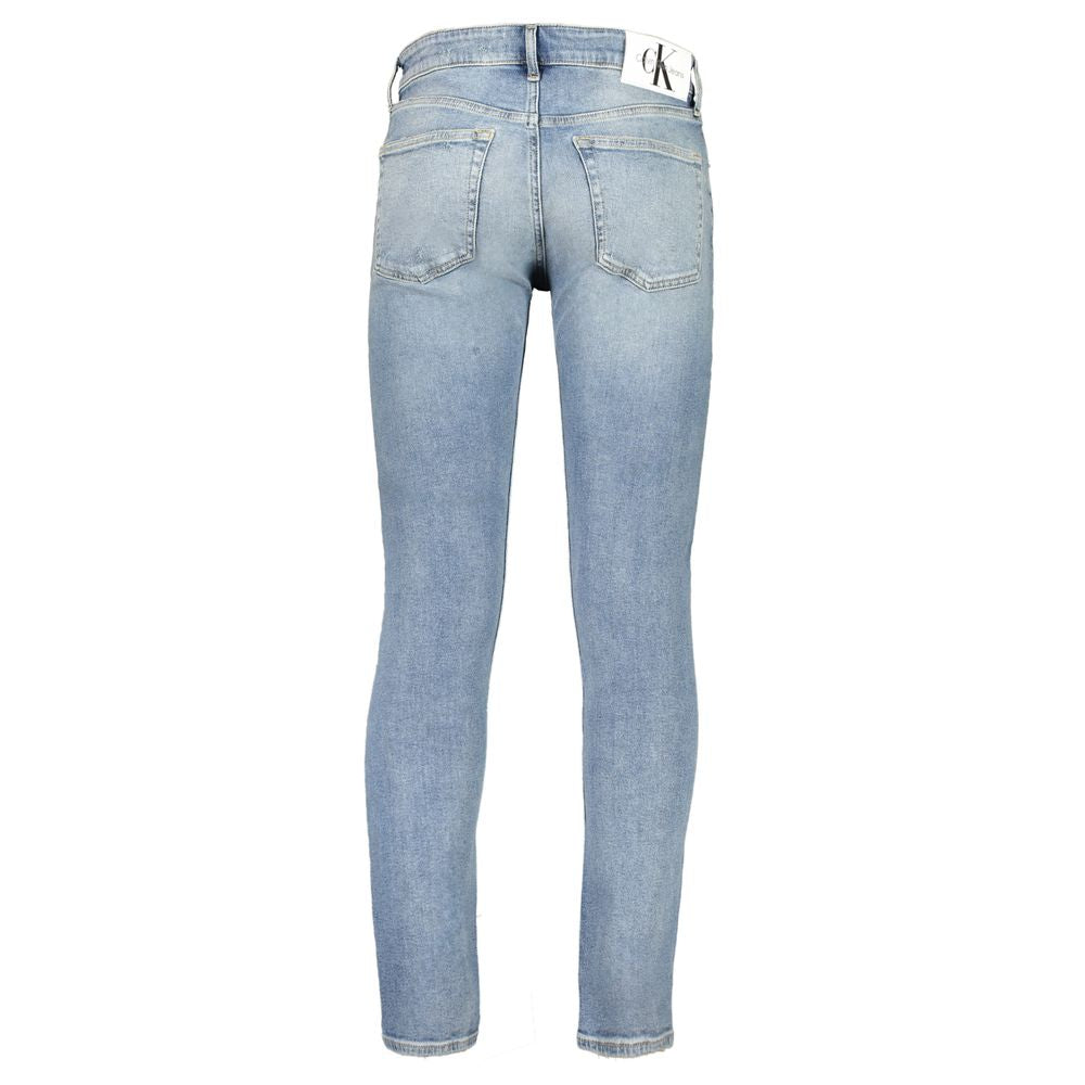 Calvin Klein Blue Cotton Jeans & Pant -   -  Calvin Klein.