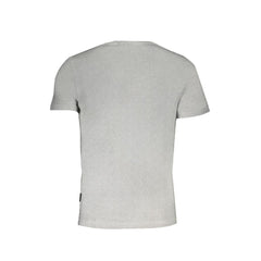 Napapijri Brown Cotton Men T-Shirt -   -  Napapijri.