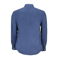 North Sails Blue Cotton Shirt -   -  North Sails.