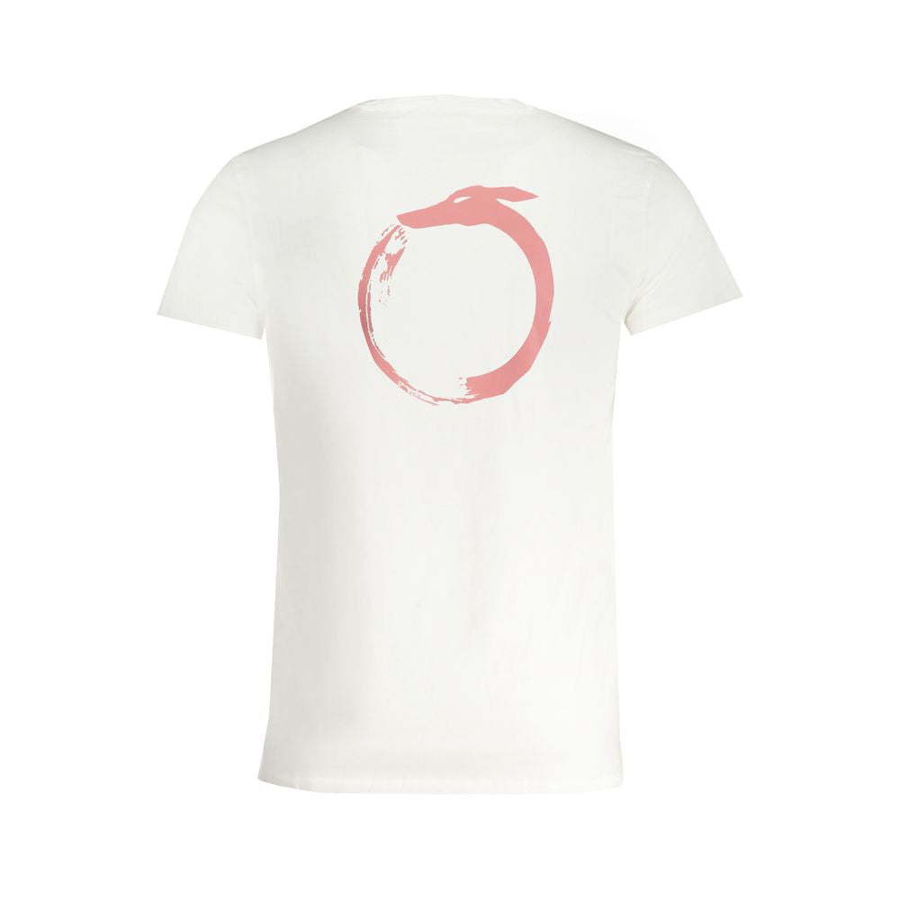 Trussardi White Cotton T-Shirt -   -  Trussardi.