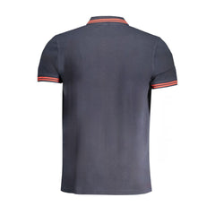 Cavalli Class Blue Cotton Polo Shirt -   -  Cavalli Class.