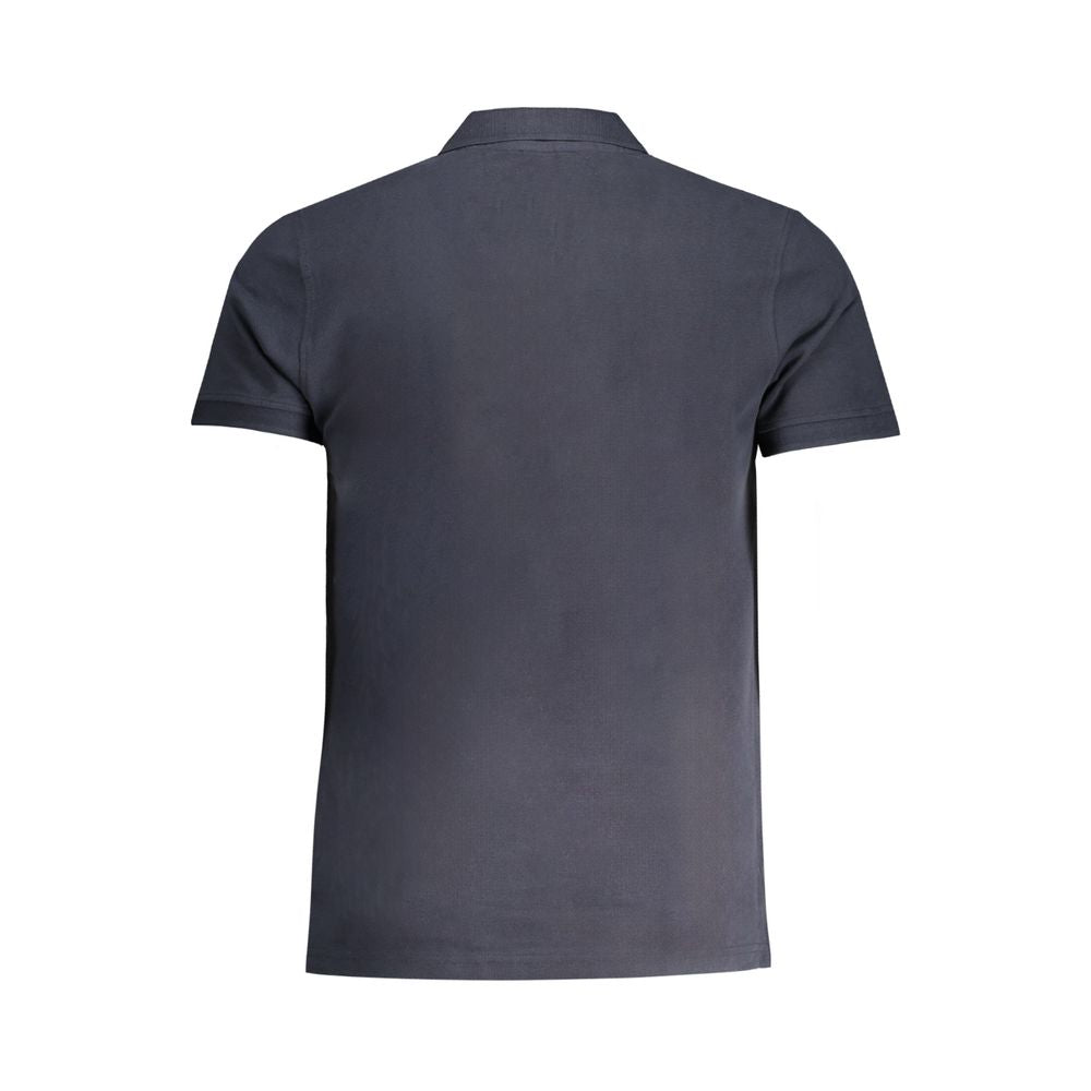 Cavalli Class Blue Cotton Polo Shirt -   -  Cavalli Class.