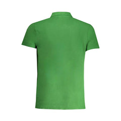 Cavalli Class Green Cotton Polo Shirt -   -  Cavalli Class.