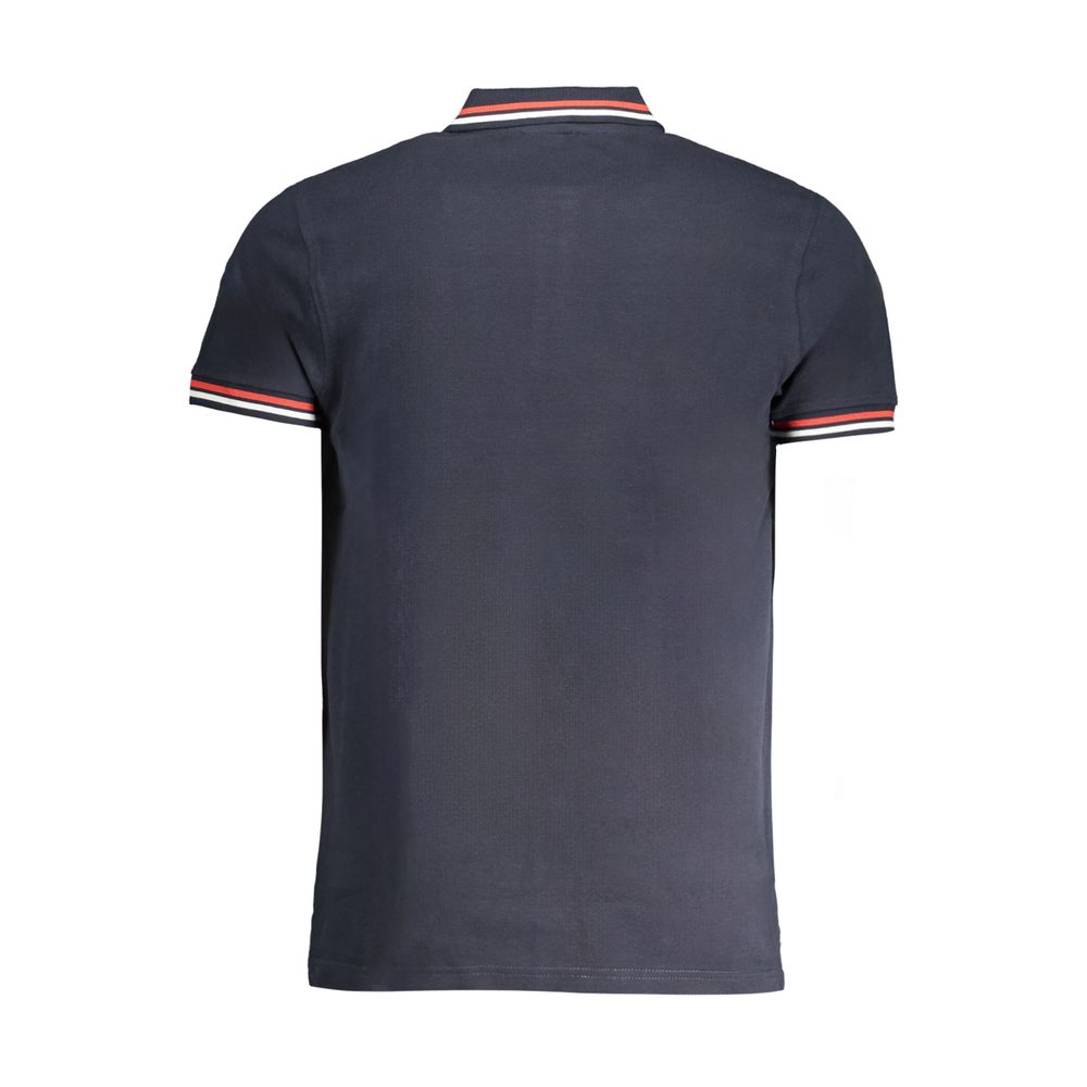 Cavalli Class Blue Cotton Polo Shirt -   -  Cavalli Class.