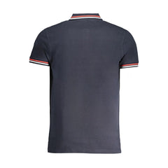Cavalli Class Blue Cotton Polo Shirt -   -  Cavalli Class.