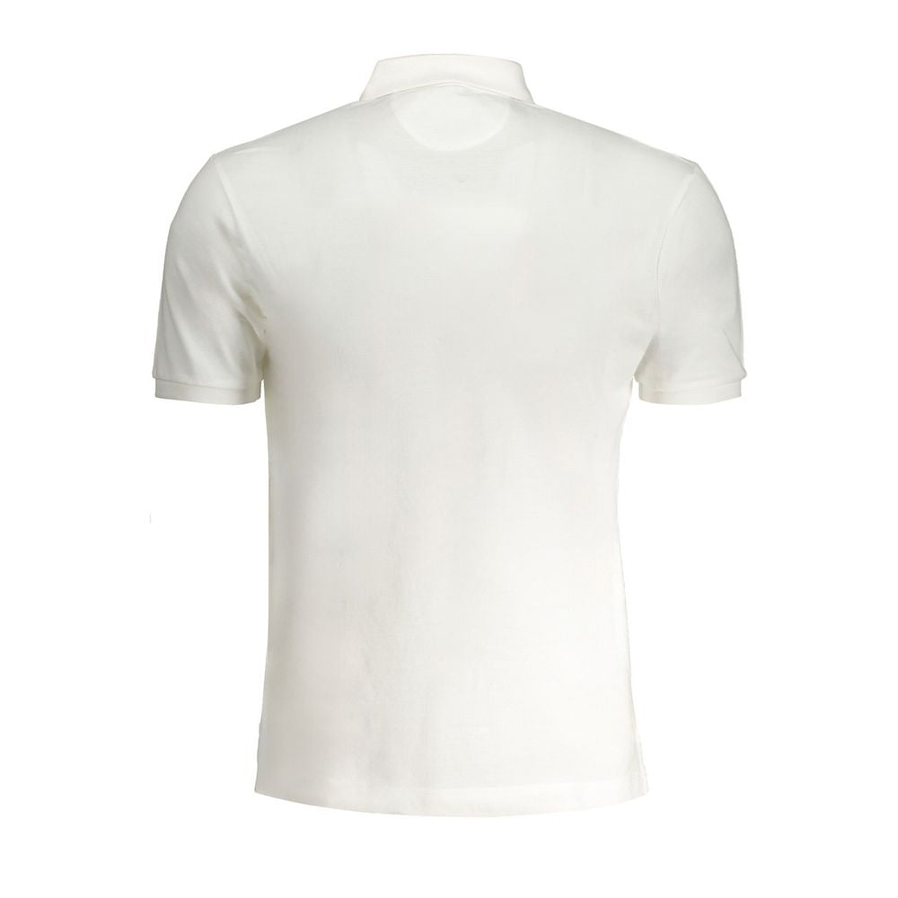 La Martina White Cotton Polo Shirt -   -  La Martina.
