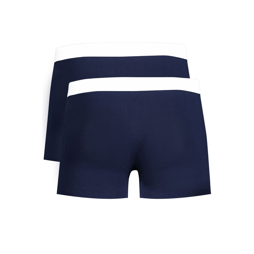 Trussardi Blue Cotton Underwear -   -  Trussardi.