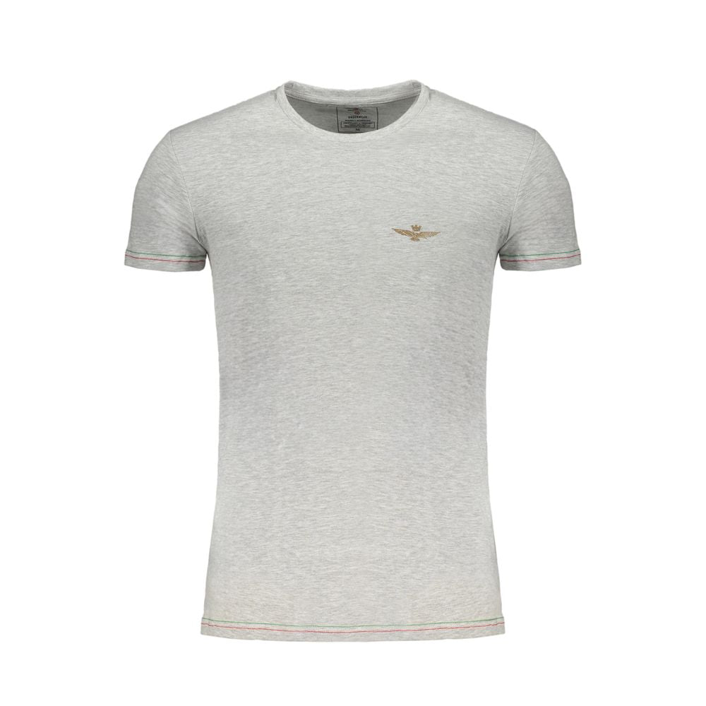 Aeronautica Militare Brown Cotton Men T-Shirt -   -  Aeronautica Militare.