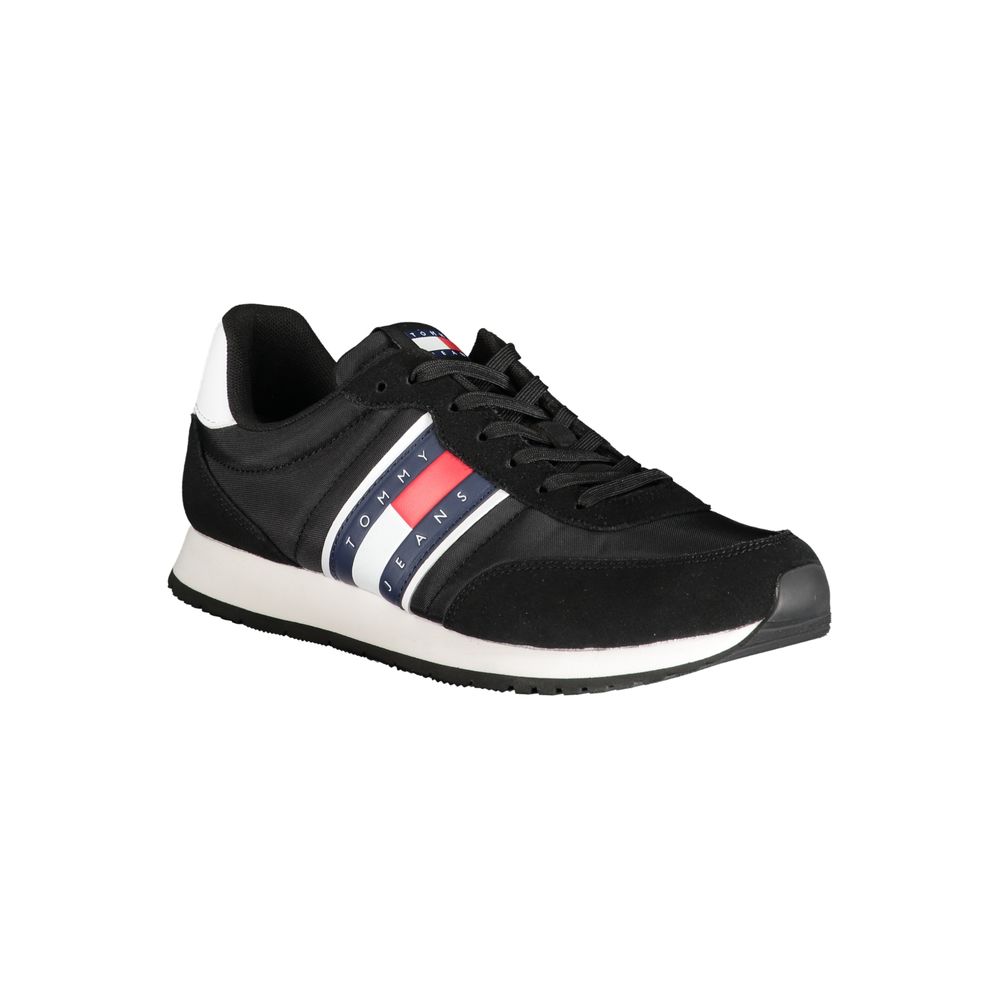Tommy Hilfiger Black Polyester Sneaker -   -  Tommy Hilfiger.