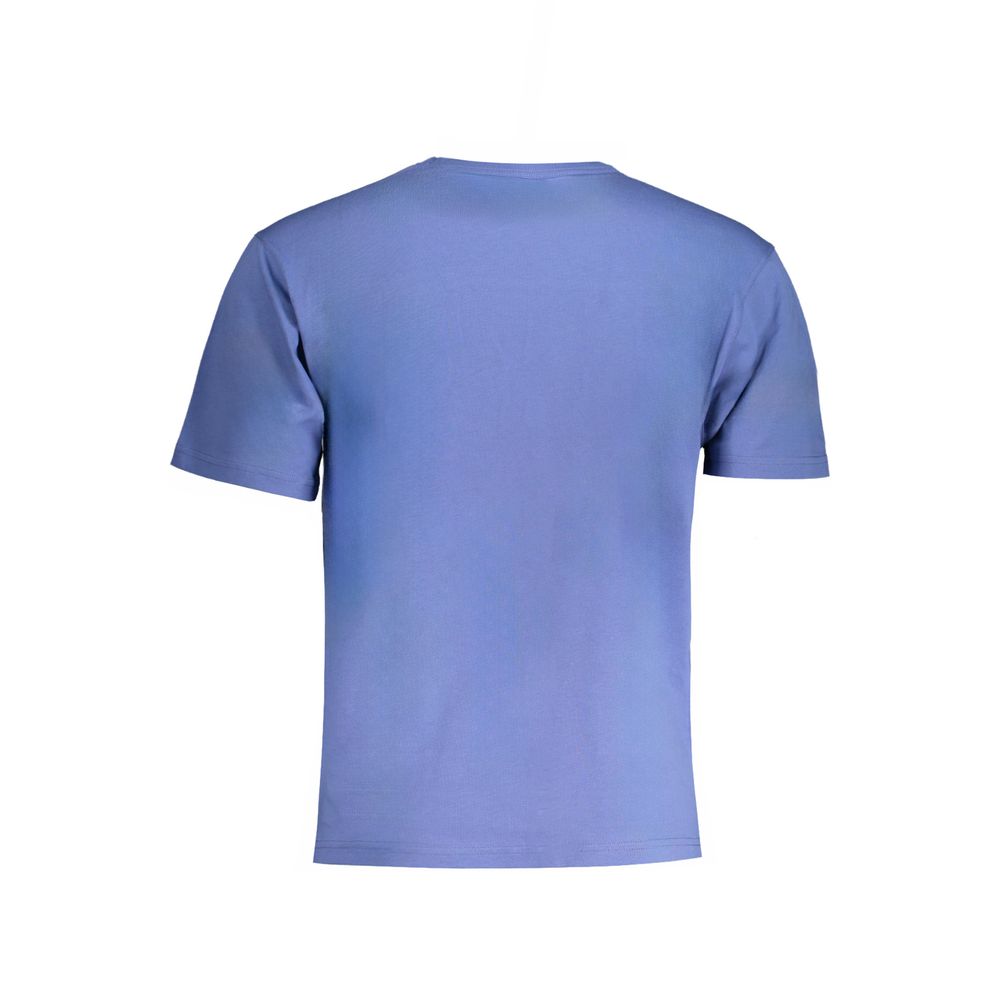 K-WAY Blue Cotton T-Shirt -   -  K-WAY.