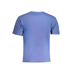 K-WAY Blue Cotton T-Shirt -   -  K-WAY.