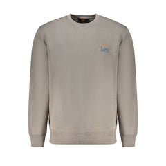 Lee Gray Cotton Men Sweater -   -  Lee.