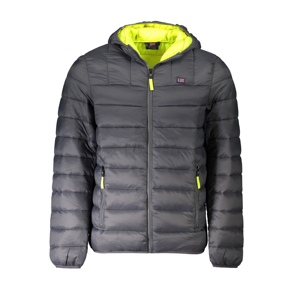 Norway 1963 Gray Polyamide Men Jacket -   -  Norway 1963.