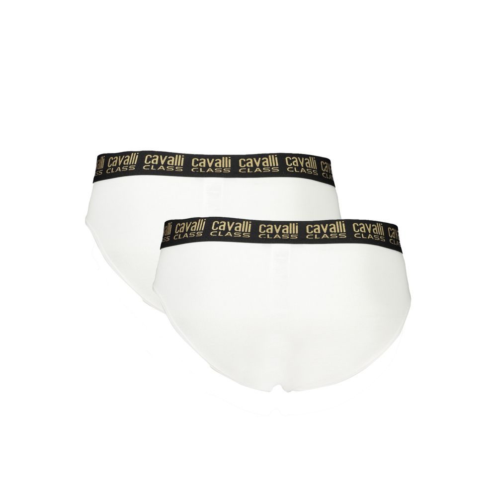Cavalli Class White Cotton Men Underwear -   -  Cavalli Class.