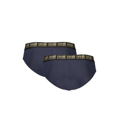 Cavalli Class Blue Cotton Mens Underwear -   -  Cavalli Class.