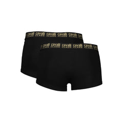 Cavalli Class Black Cotton Men Boxer -   -  Cavalli Class.
