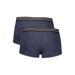 Cavalli Class Blue Cotton Men Boxer -   -  Cavalli Class.