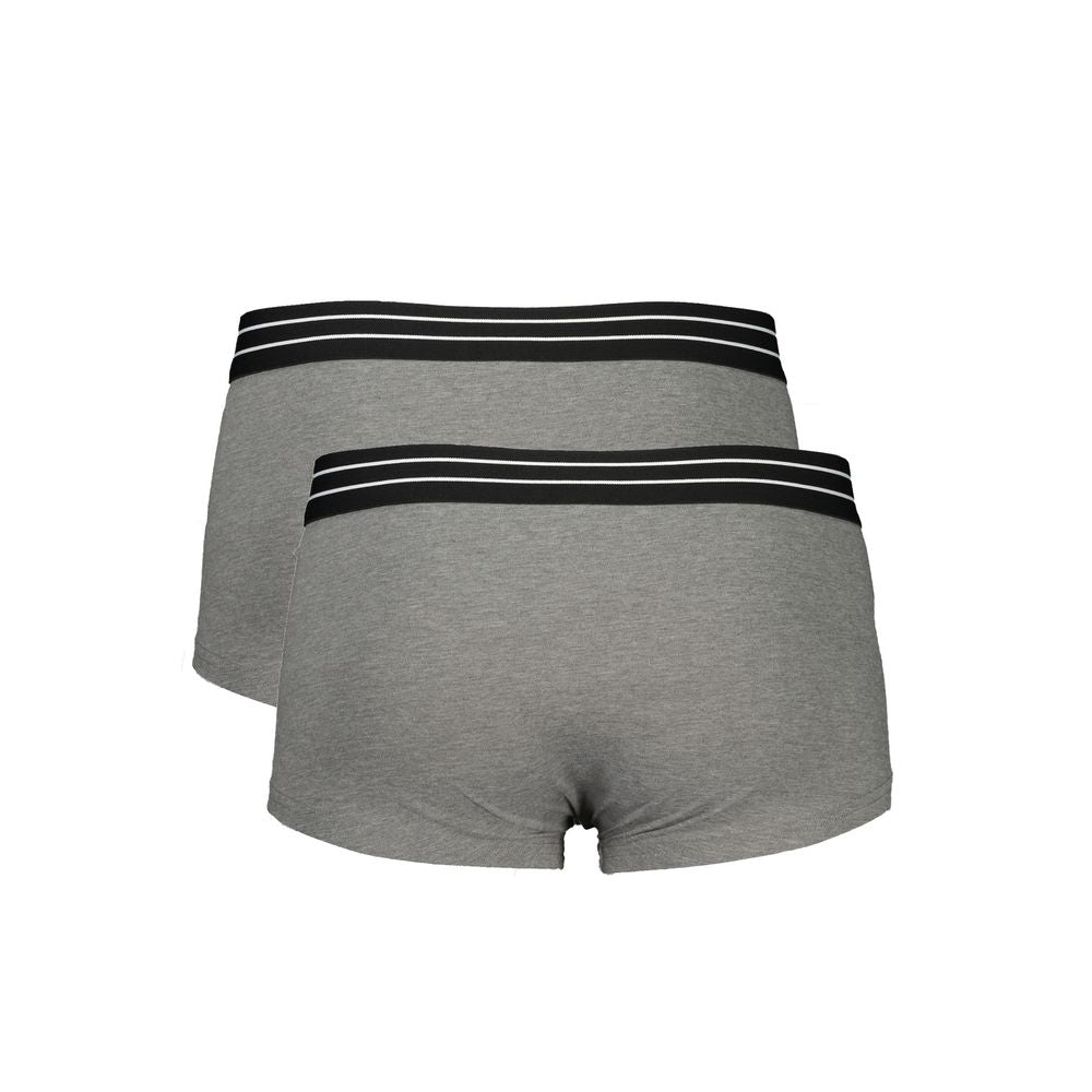 Cavalli Class Brown Cotton Men Boxer -   -  Cavalli Class.