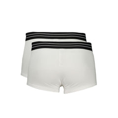 Cavalli Class White Cotton Men Boxer -   -  Cavalli Class.