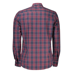 North Sails Blue Cotton Men Shirt -   -  North Sails.