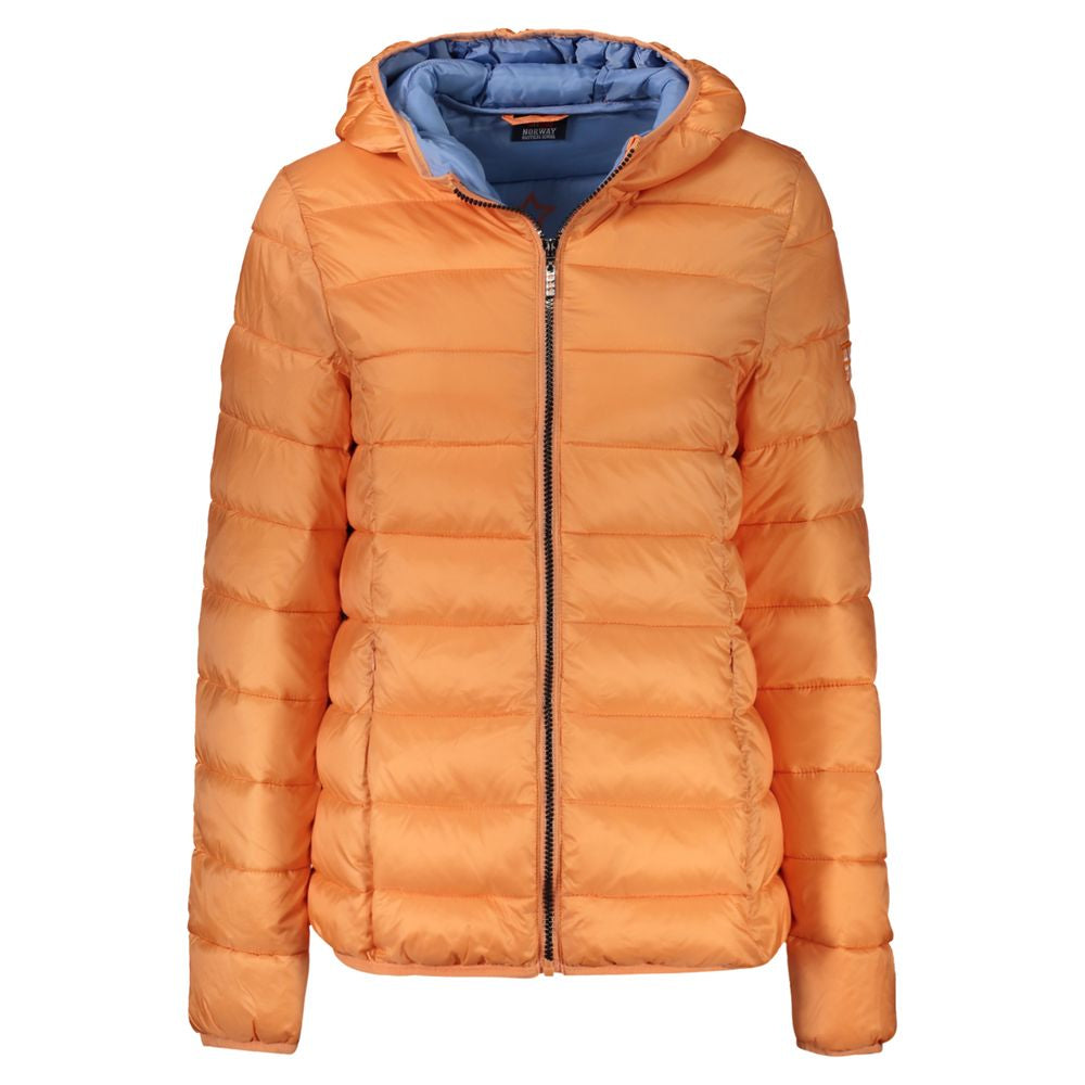 Norway 1963 Orange Polyamide Women Jacket -   -  Norway 1963.