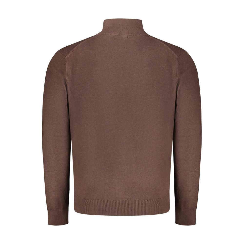 Norway 1963 Brown Polyamide Men Cardigan -   -  Norway 1963.