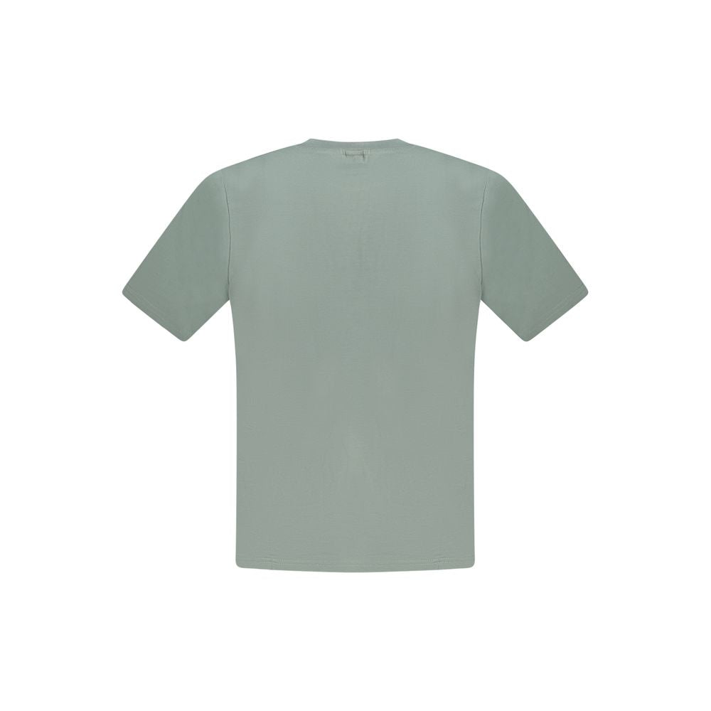 North Sails Green Cotton Men T-Shirt -   -  North Sails.