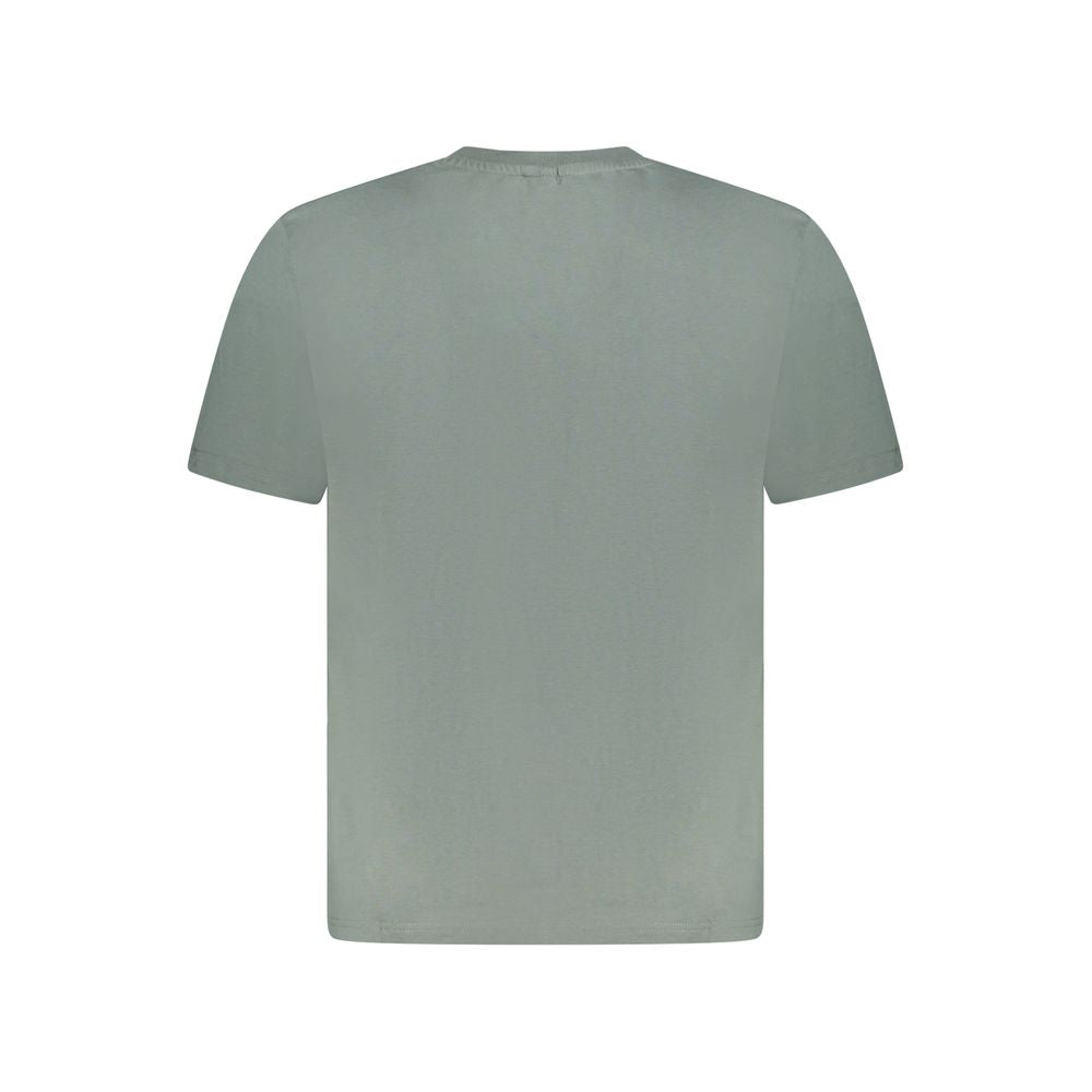 North Sails Green Cotton Men T-Shirt -   -  North Sails.