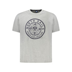 North Sails Brown Cotton Men T-Shirt -   -  North Sails.