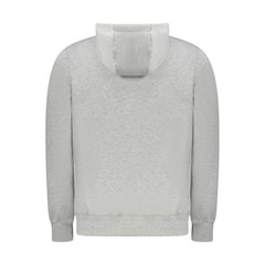North Sails Gray Cotton Mens Sweater Hoodie -   -  North Sails.
