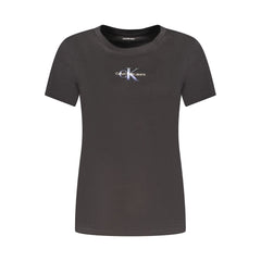 Calvin Klein Black Cotton Women T-Shirt -   -  Calvin Klein.