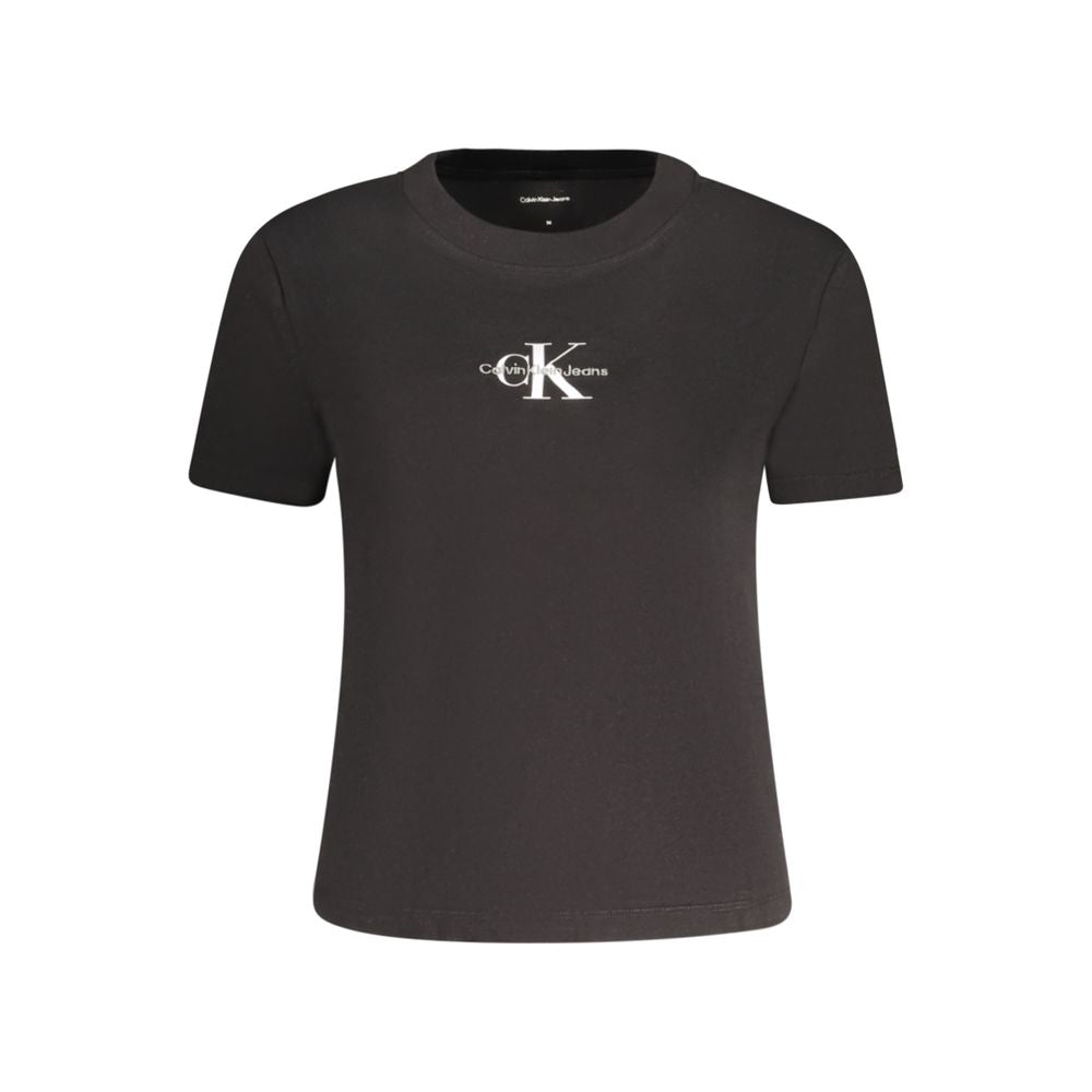 Calvin Klein Black Cotton Women T-Shirt -   -  Calvin Klein.