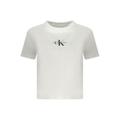 Calvin Klein White Cotton Women T-Shirt -   -  Calvin Klein.