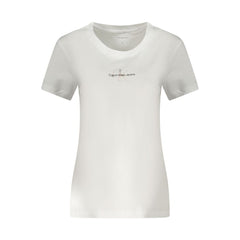 Calvin Klein White Cotton Women T-Shirt -   -  Calvin Klein.