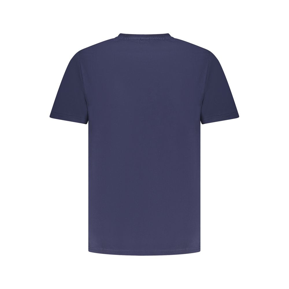 North Sails Blue Cotton Men T-Shirt -   -  North Sails.