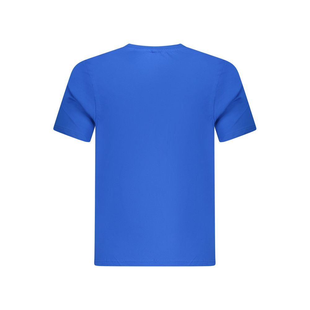 North Sails Blue Cotton Men TShirt -   -  North Sails.