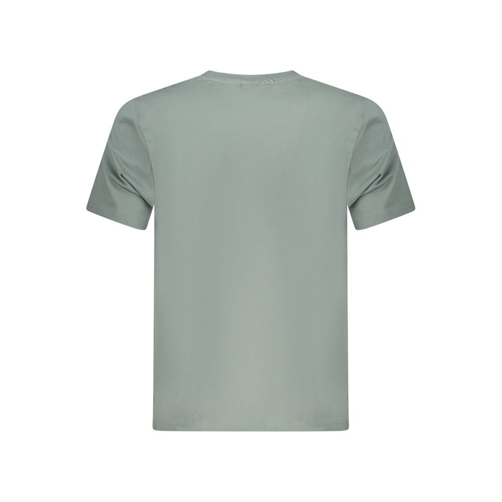 North Sails Green Cotton Men T-Shirt -   -  North Sails.