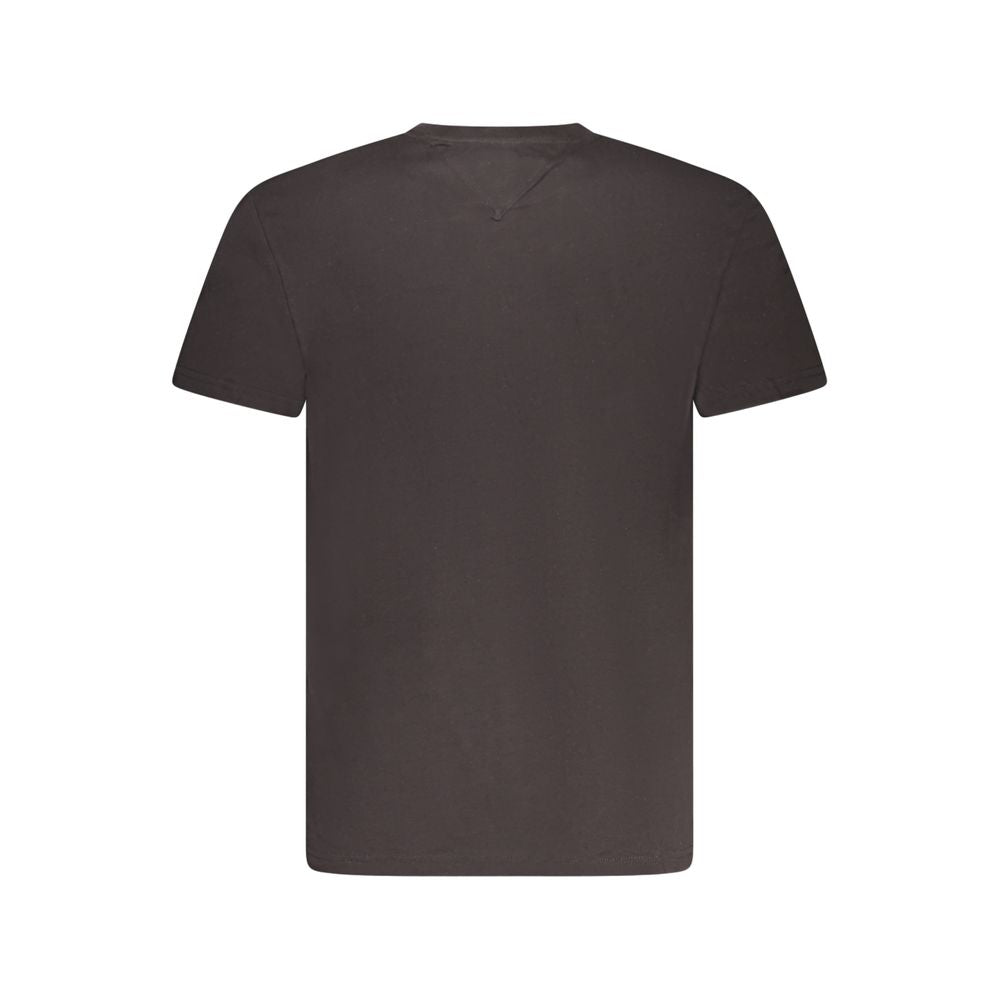 Tommy Hilfiger Black Cotton Men T-Shirt -   -  Tommy Hilfiger.
