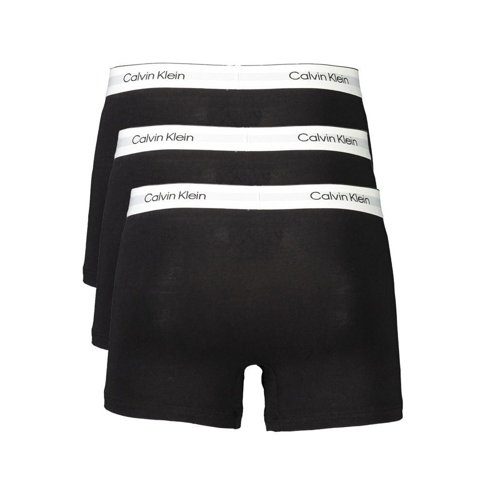 Calvin Klein Black Cotton Men Boxer -   -  Calvin Klein.