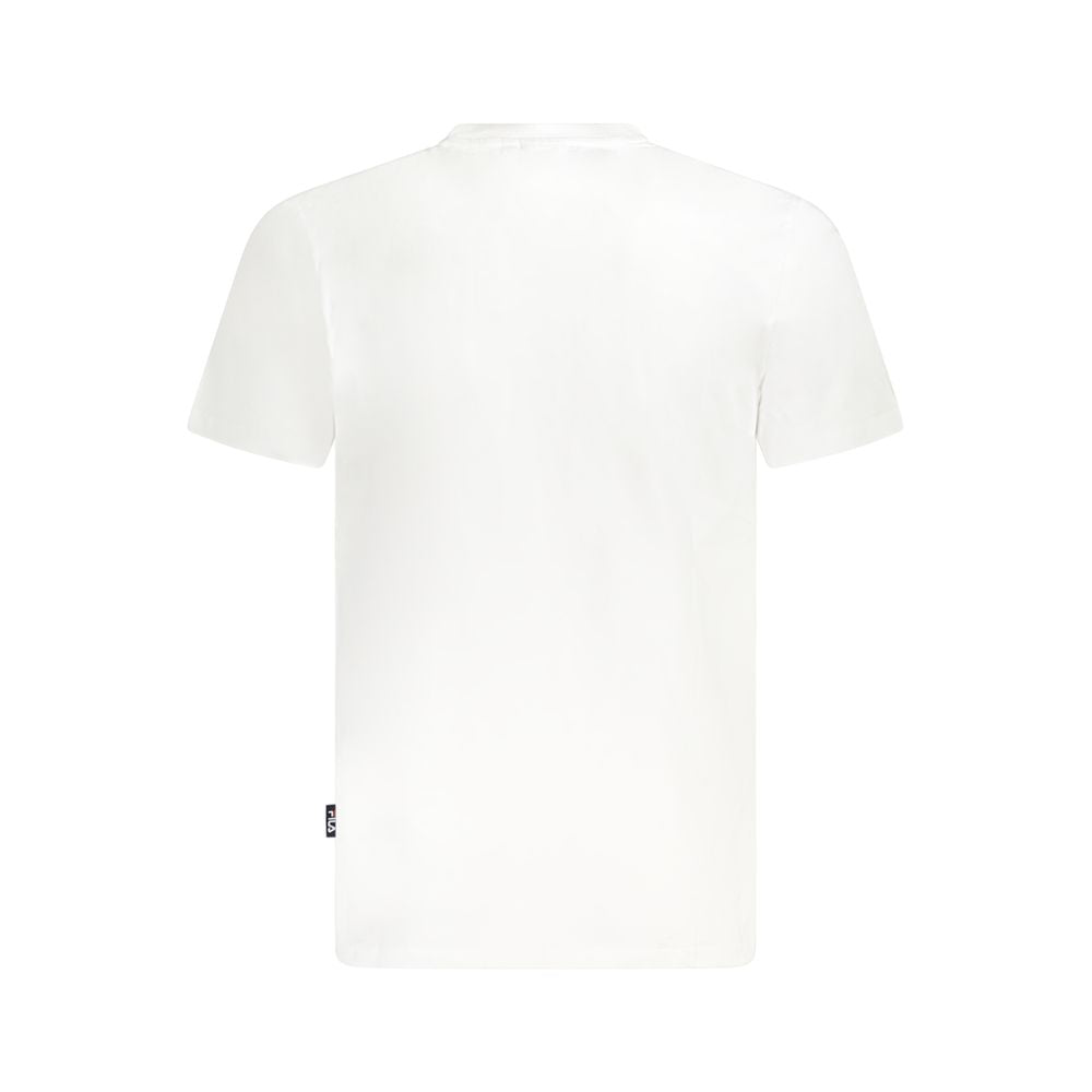 Fila White Cotton Unisex T-Shirt -   -  Fila.