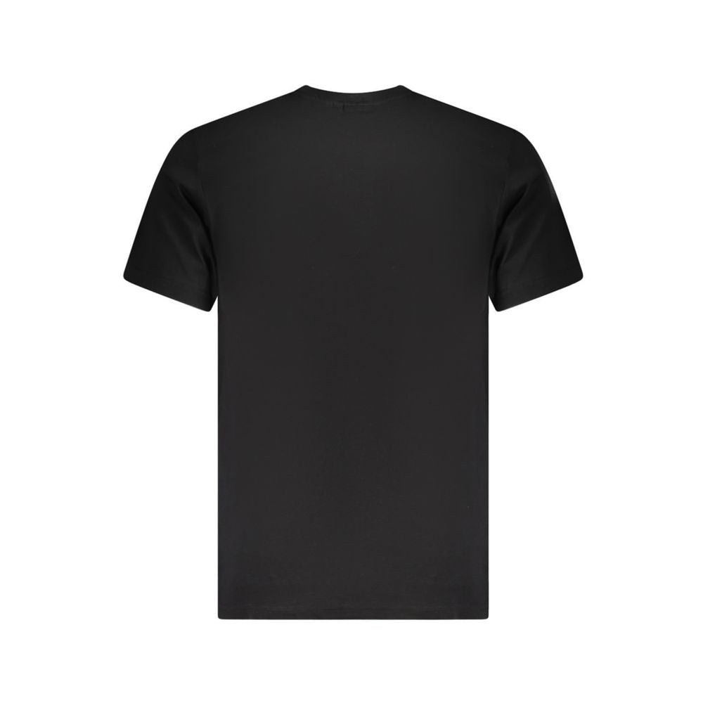 Marina Militare Black Cotton T-Shirt -   -  Marina Militare.
