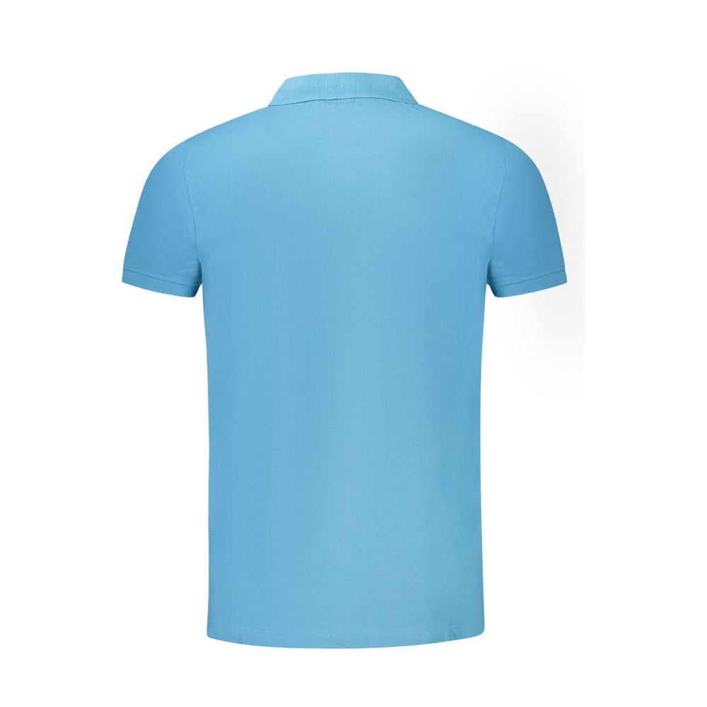 Norway 1963 Light Blue Cotton Men Polo Shirt -   -  Norway 1963.