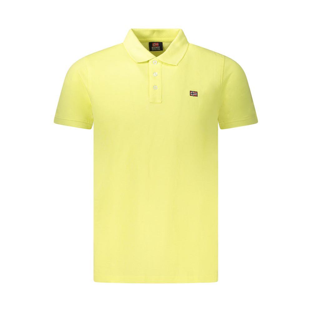 Norway 1963 Yellow Cotton Polo Shirt -   -  Norway 1963.