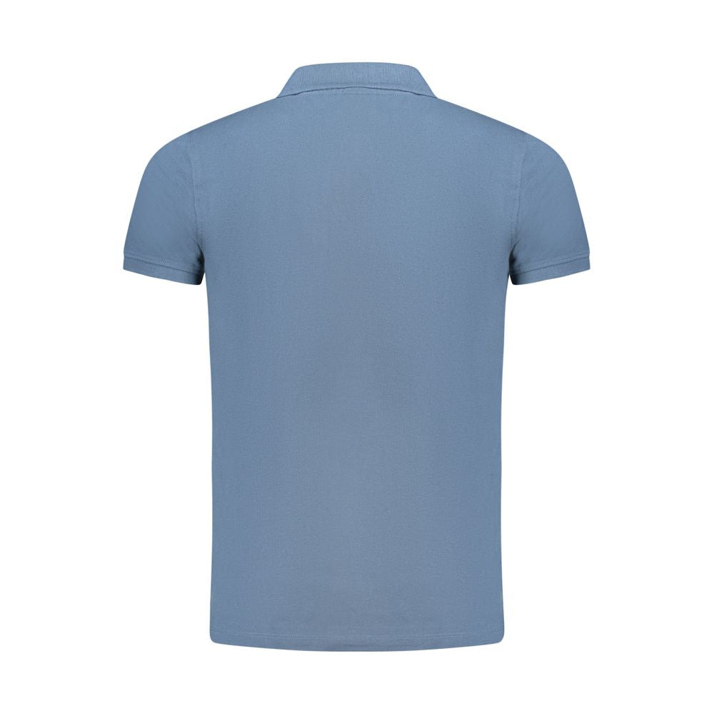 Norway 1963 Blue Cotton Polo Shirt -   -  Norway 1963.