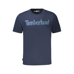 Timberland Blue Cotton T-Shirt -   -  Timberland.