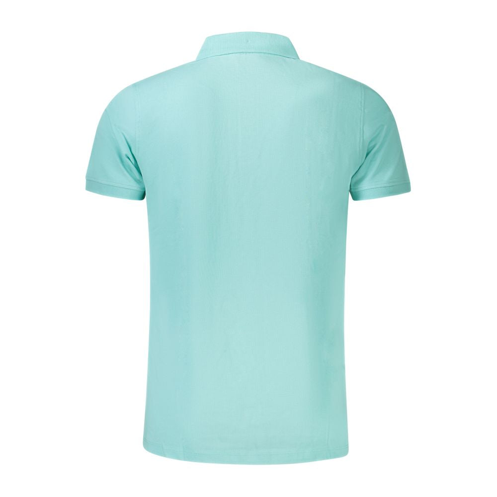Norway 1963 Light Blue Cotton Men Polo Shirt -   -  Norway 1963.
