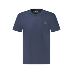Timberland Blue Cotton T-Shirt -   -  Timberland.